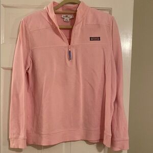 Vineyard Vines Women's, light pink, Quarter-Zip Pullover